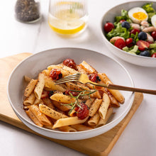 Load image into Gallery viewer, AmorArc 8.5'' Large Ceramic Pasta Bowls Set, 36oz Stoneware Pasta Serving Bowls Set of 6 for Kitchen, Wide Bowls for Pasta,Salad,Oatmeal, Microwave Safe, Reactive-Color