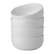Load image into Gallery viewer, 28oz Speckled Handcrafted Wavy Rim Bowls Set-ACB006