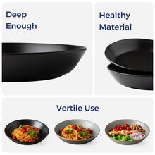 Load image into Gallery viewer, AmorArc Ceramic Pasta / Salad Bowls 38OZ Set of 4 -LPB006