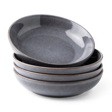 Load image into Gallery viewer, 8.5 inch Stoneware Pasta/ Salad Bowls 36OZ Set of 4 - APB009