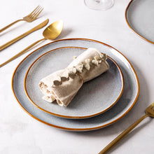 Load image into Gallery viewer, Handmade Reactive Glaze Ceramic Plates 10.5 Inch Set of 6 -ADP007