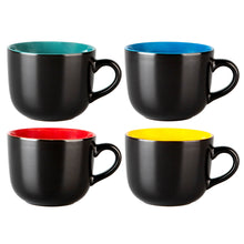 Load image into Gallery viewer, Jumbo Cereal Soup Bowls / Coffee Mugs 24OZ Mugs Set of 4 - ACM004