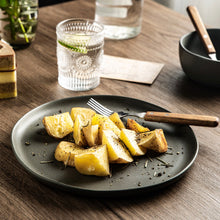 Load image into Gallery viewer, 8.5 Inch Salad Plates Set of 6 with Wavy Rim - ASP005 Microwave, Dishwasher Safe, Scratch Resistant