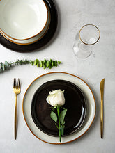 Load image into Gallery viewer, Handmade Reactive Glaze Ceramic Plates 10.5 Inch Set of 6 -ADP007