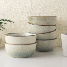 Load image into Gallery viewer, Reactive Glaze Cereal/ Soup/ Salad Bowls 26OZ Set of 6-ACB009