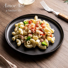 Load image into Gallery viewer, 8.5 Inch Salad Plates Set of 6 with Wavy Rim - ASP005 Microwave, Dishwasher Safe, Scratch Resistant