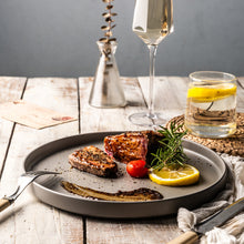 Load image into Gallery viewer, Matte Stoneware Dinner Plates 10.0 Inch Set of 6 - ADP001