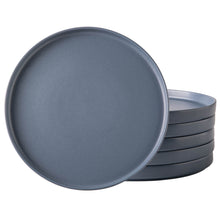 Load image into Gallery viewer, Matte Stoneware Dinner Plates 10.0 Inch Set of 6 - ADP001