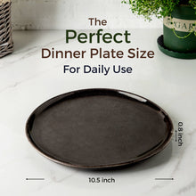 Load image into Gallery viewer, Handmade Reactive Glaze Ceramic Plates 10.5 Inch Set of 6 -ADP007