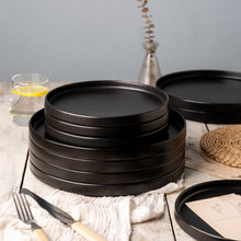 Load image into Gallery viewer, Matte Stoneware Dinner Plates 8.0 Inch Set of 6 - ASP001