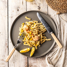 Load image into Gallery viewer, Matte Stoneware Dinner Plates 8.0 Inch Set of 6 - ASP001