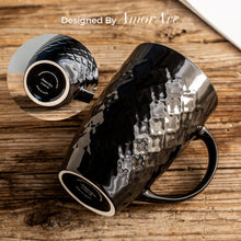 Load image into Gallery viewer, Ceramic Tall Coffee Mugs with Geometric Patterns 20OZ Set of 6 - ACM002