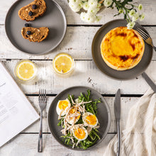 Load image into Gallery viewer, Matte Stoneware Dinner Plates 8.0 Inch Set of 6 - ASP001