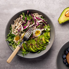 Load image into Gallery viewer, 42OZ Large Ceramic Salad/ Pasta Bowls Set of 4 - LPB003