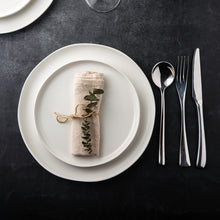 Load image into Gallery viewer, 8.5 Inch Salad Plates Set of 6 with Wavy Rim - ASP005 Microwave, Dishwasher Safe, Scratch Resistant