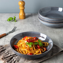 Load image into Gallery viewer, 8.5 inch Stoneware Pasta/ Salad Bowls 36OZ Set of 4 - APB009