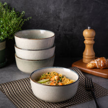 Load image into Gallery viewer, Reactive Glaze Cereal/ Soup/ Salad Bowls 26OZ Set of 6-ACB009