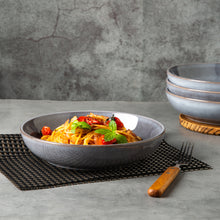 Load image into Gallery viewer, 8.5 inch Stoneware Pasta/ Salad Bowls 36OZ Set of 4 - APB009