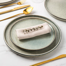 Load image into Gallery viewer, Reactive Glaze Ceramic Plates 10.75 Inch Set of 6 -ADP009