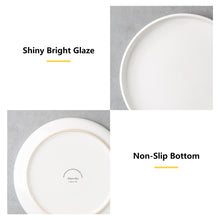 Load image into Gallery viewer, Ceramic Dinner Plates 10.5 Inch Stoneware Set of 6 - ADP003