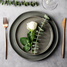 Load image into Gallery viewer, Wavy Rim Dinner Plates 10.5 Inch Set of 6 - ADP005