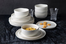 Load image into Gallery viewer, 8.5 Inch Salad Plates Set of 6 with Wavy Rim - ASP005 Microwave, Dishwasher Safe, Scratch Resistant