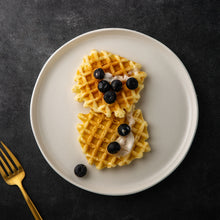 Load image into Gallery viewer, Wavy Rim Dinner Plates 10.5 Inch Set of 6 - ADP005