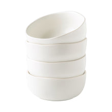 Load image into Gallery viewer, 28oz Speckled Handcrafted Wavy Rim Bowls Set-ACB006