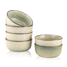Load image into Gallery viewer, Reactive Glaze Cereal/ Soup/ Salad Bowls 26OZ Set of 6-ACB009