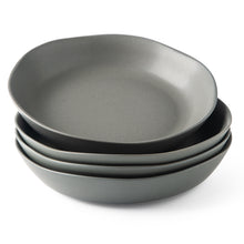 Load image into Gallery viewer, Wavy Rim Large Pasta/Salad Serving Bowls 38OZ Set of 4- APB005