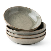 Load image into Gallery viewer, 8.5 inch Stoneware Pasta/ Salad Bowls 36OZ Set of 4 - APB009