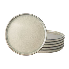 Load image into Gallery viewer, Reactive Glaze Ceramic Plates 10.75 Inch Set of 6 -ADP009