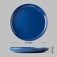 Load image into Gallery viewer, Ceramic Dinner Plates 10.5 Inch Stoneware Set of 6 - ADP003