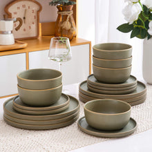 Load image into Gallery viewer, AmorArc Stoneware Dinnerware Sets of 4--ADW502
