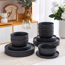 Load image into Gallery viewer, AmorArc Stoneware Dinnerware Sets of 4--ADW502

