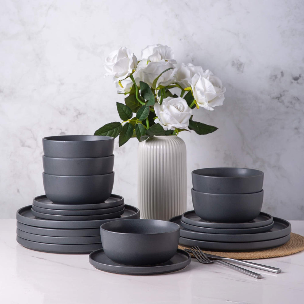 AmorArc Stoneware Dinnerware Sets of 4--ADW502