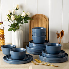 Load image into Gallery viewer, Matte Stoneware Dinner Plates 10.0 Inch Set of 6  - ADP001
