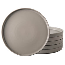 Load image into Gallery viewer, Matte Stoneware Dinner Plates 10.0 Inch Set of 6  - ADP001
