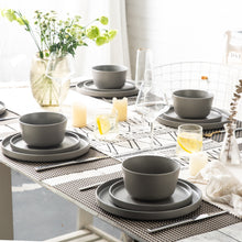 Load image into Gallery viewer, Matte Stoneware Dinner Plates 10.0 Inch Set of 6  - ADP001
